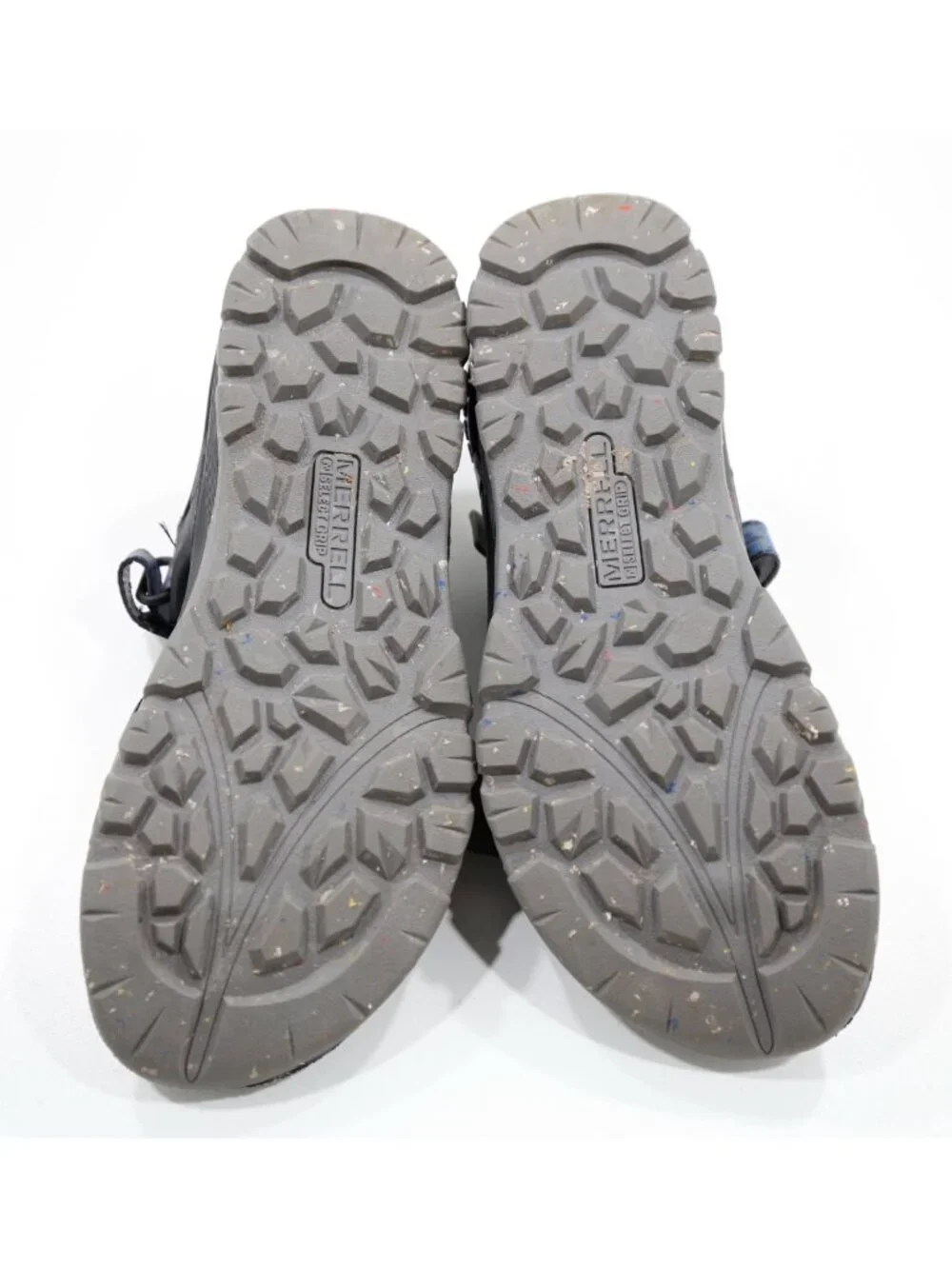 Merrell Hydro Drift Black & Blue Lightweight Adjustable Sandals - Youth 4